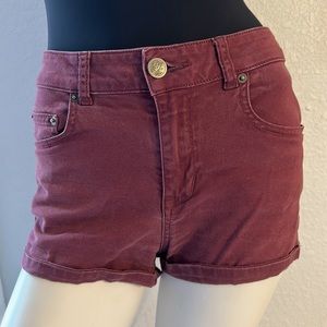 American Rag Cie burgundy shorts